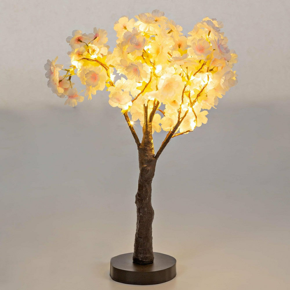 Lighted Tabletop Weeping Cherry Tree | Plow & Hearth