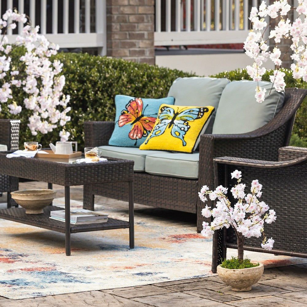 Lighted Tabletop Weeping Cherry Tree | Plow & Hearth