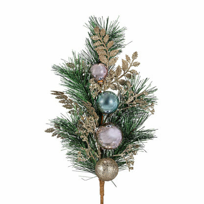 Season to Sparkle Stem Artificial, With Ornaments 24”H | Plow & Hearth