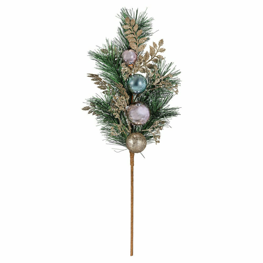 Season to Sparkle Stem Artificial, With Ornaments 24”H | Plow & Hearth