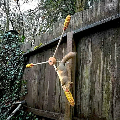 Squirrel-A-Whirl Spinning Squirrel Feeder | Plow & Hearth