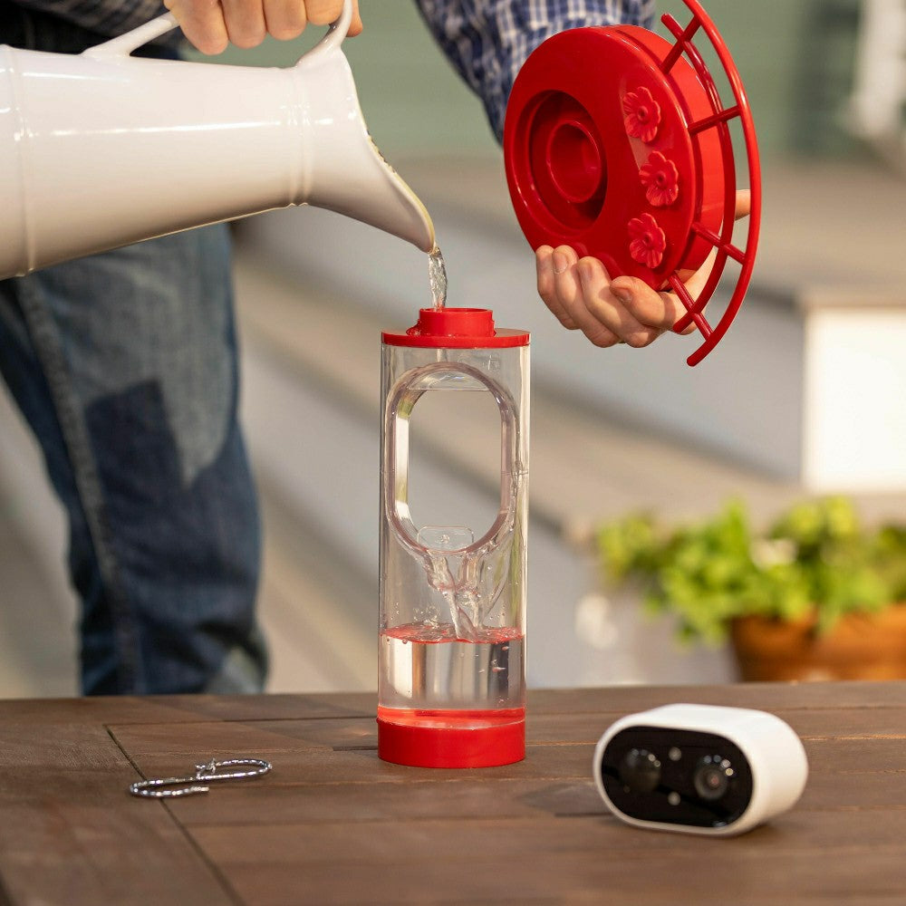 LED Smart Hummingbird Feeder with Camera | Plow & Hearth