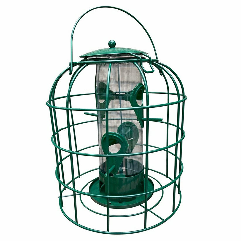 Squirrel Resistant Tube Bird Feeder | Plow & Hearth