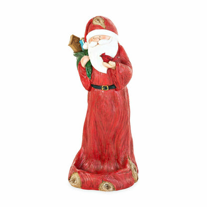 All-Weather Santa Bird Feeder Statue | Plow & Hearth