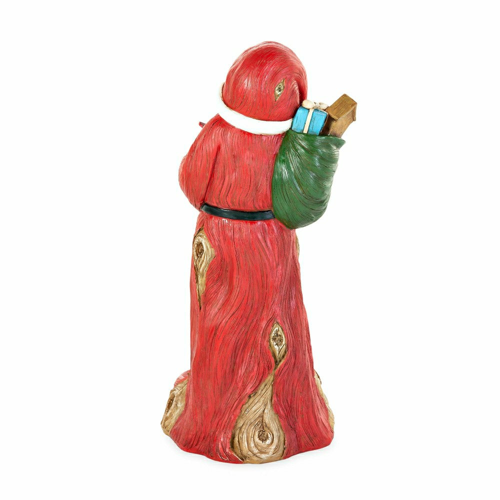All-Weather Santa Bird Feeder Statue | Plow & Hearth