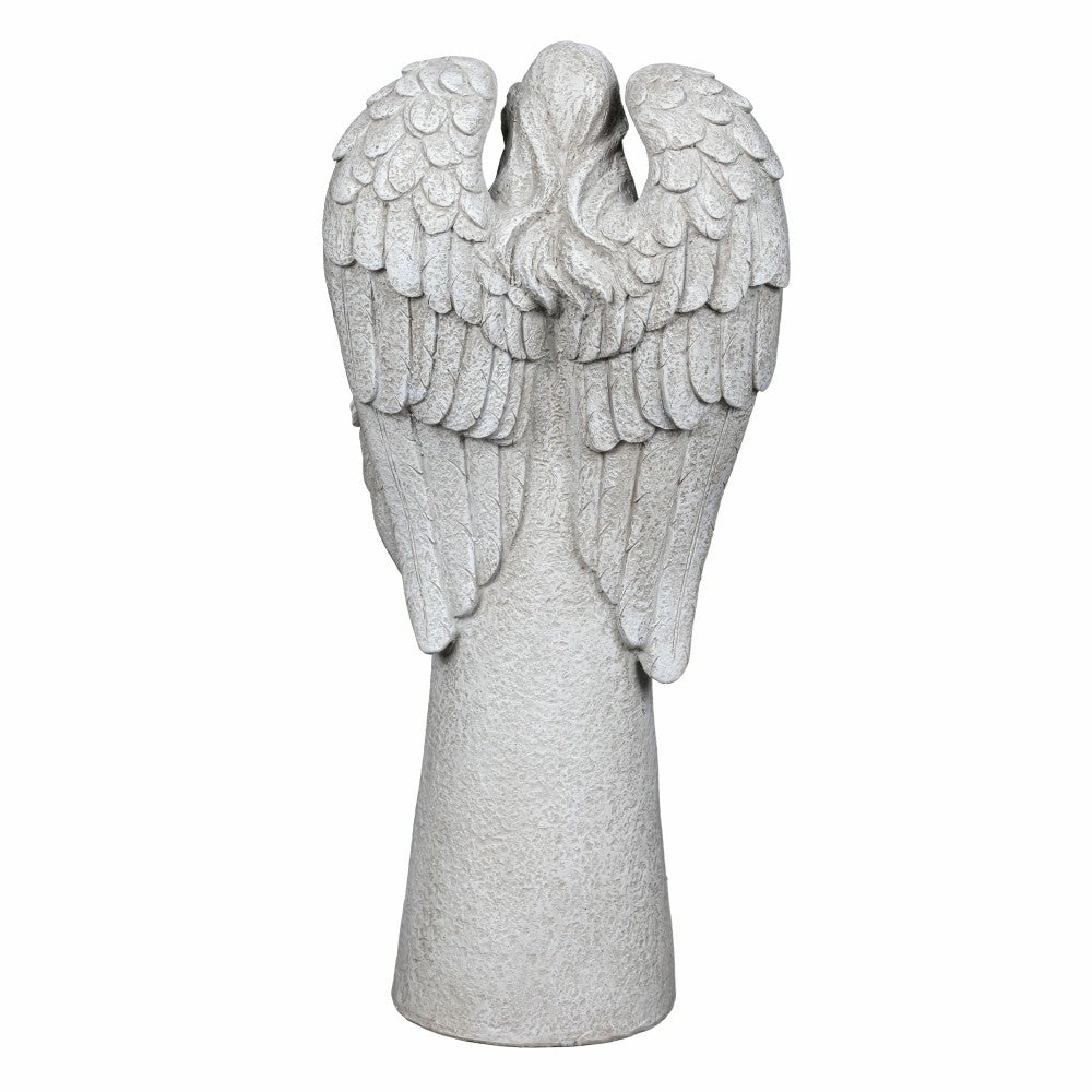 Memorial Cardinal Angel Resin Bird Feeder, 16.5" H | Plow & Hearth