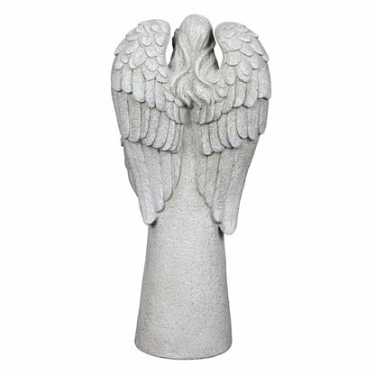 Memorial Cardinal Angel Resin Bird Feeder, 16.5" H | Plow & Hearth