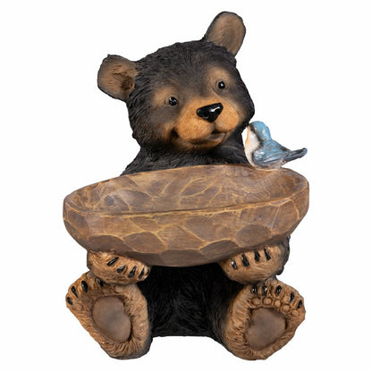 Bear Resin Bird Feeder | Plow & Hearth