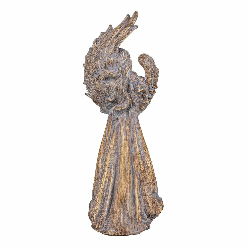 Nativity Bird Feeder, Resin Bird Feeder, Angel, 17"H | Plow & Hearth