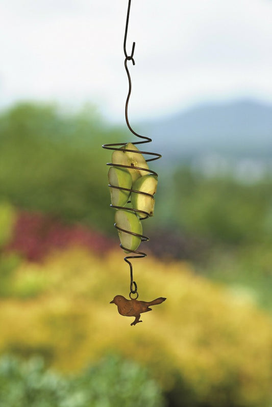 Spiral Bird Fruit Feeder | Plow & Hearth