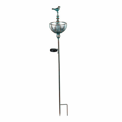 Solar Bird Feeder Garden Stake, Bird | Plow & Hearth