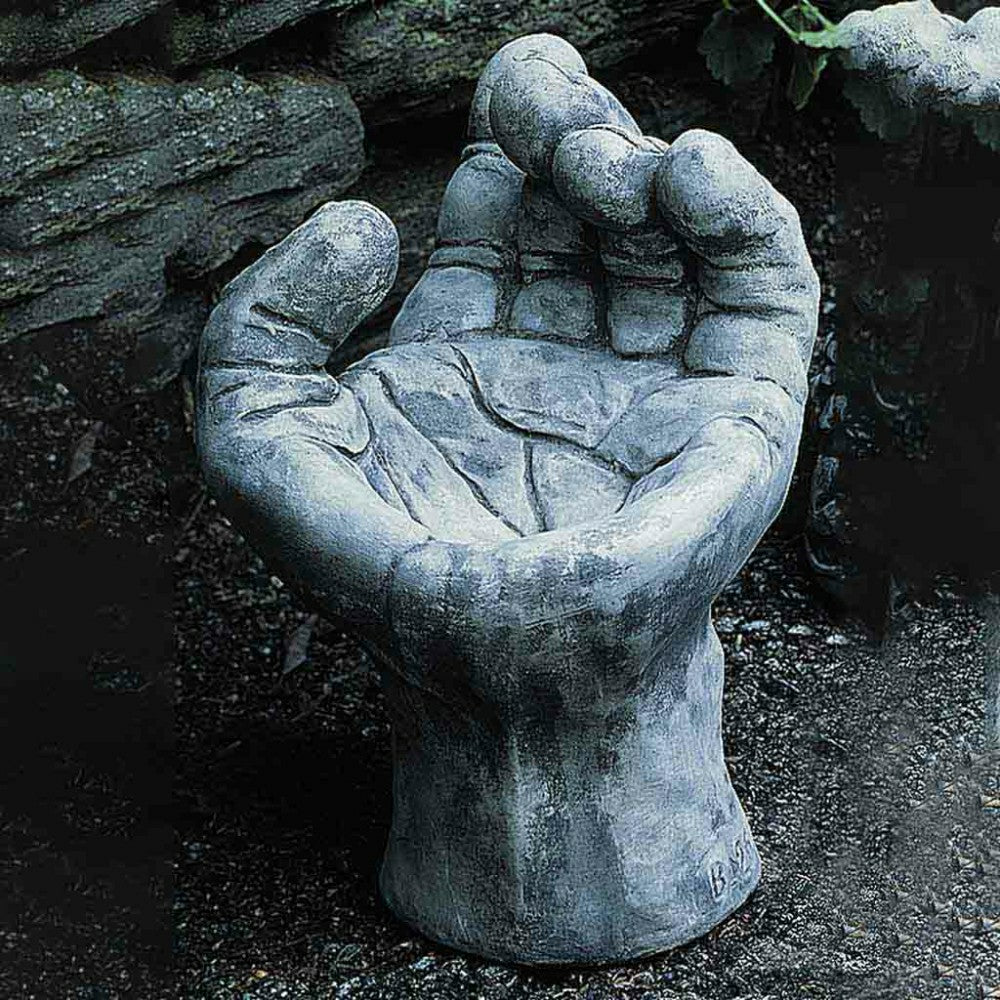 Helping Hand Garden Birdbath | Plow & Hearth
