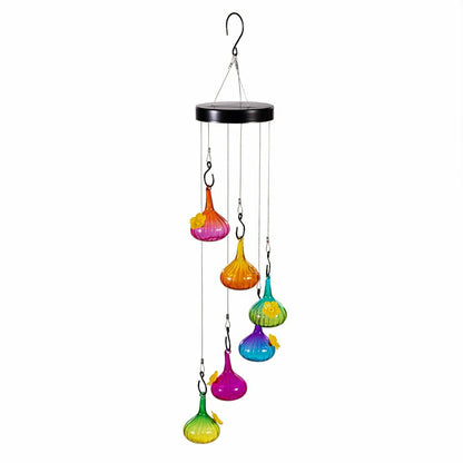 Palm Beach Bird Feeder, Glass Ombre Hanging Hummingbird Feeder | Plow & Hearth