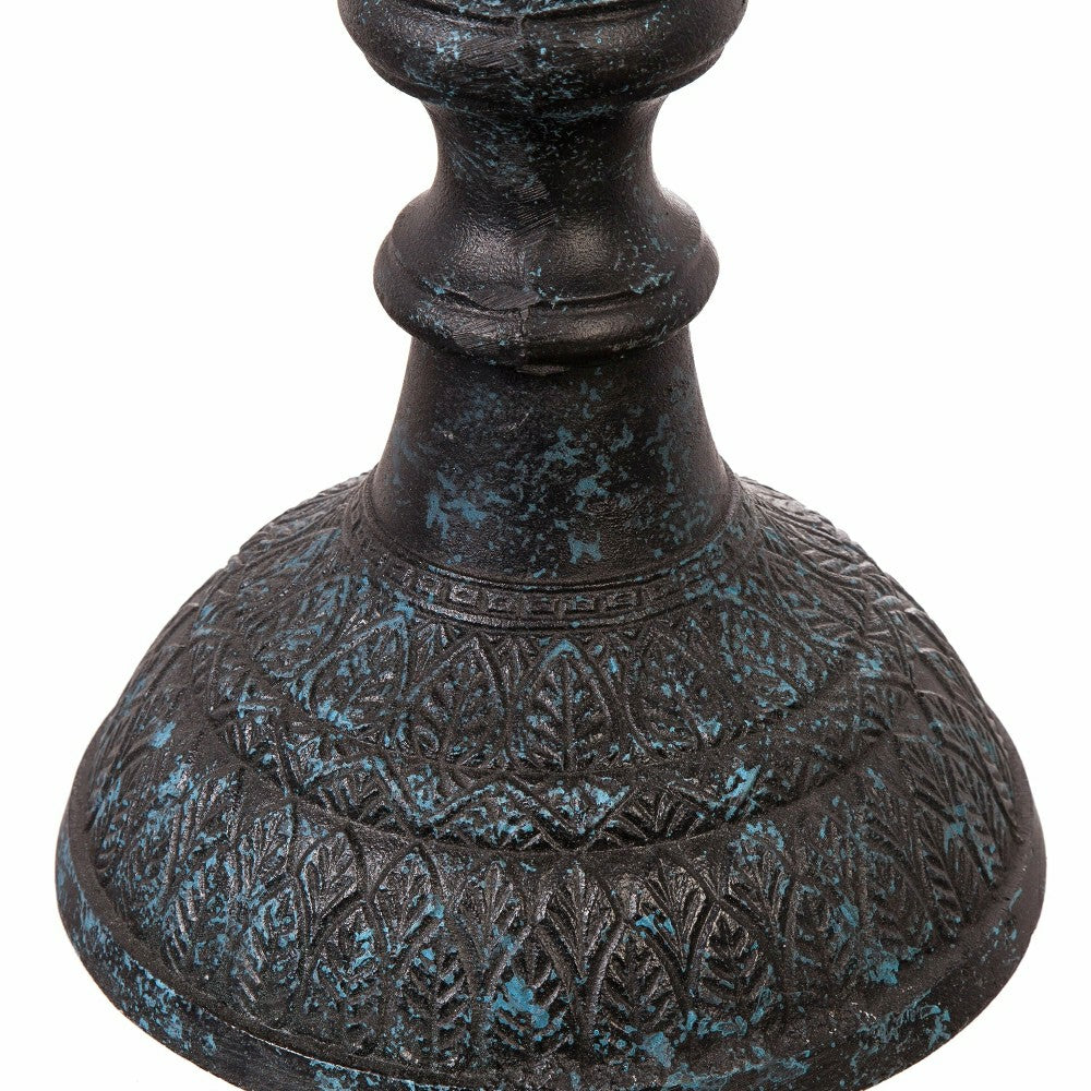 Sculpted Songbirds Metal Pedestal Birdbath | Plow & Hearth