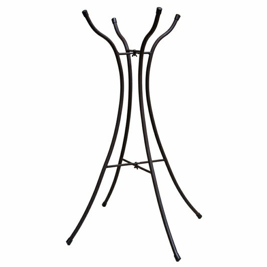 Hourglass Shape Metal Bird Bath Stand | Plow & Hearth