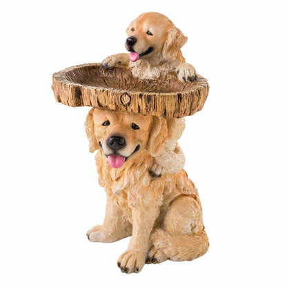 Playful Puppies Birdbath | Plow & Hearth