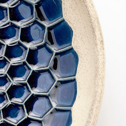 Blue Tile Ceramic Birdbath | Plow & Hearth