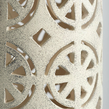 Aqua Crackle Glazed Ceramic Birdbath | Plow & Hearth