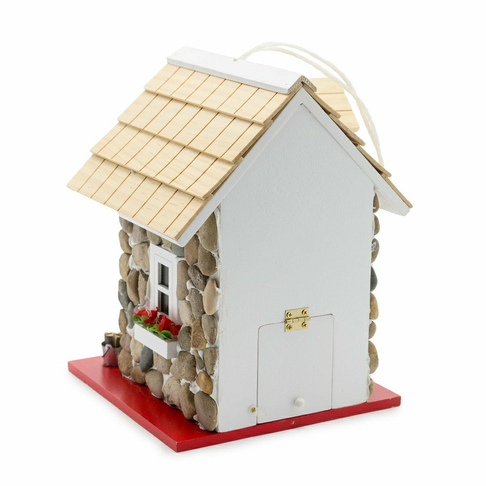 Stone Cottage Birdhouse | Plow & Hearth