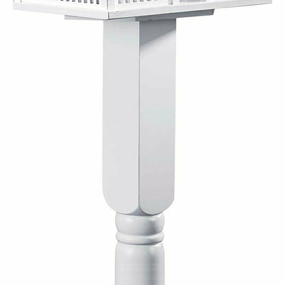 Turned Wood Pedestal Pole | Plow & Hearth