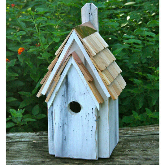 Bluebird Manor Cypress Birdhouse | Plow & Hearth