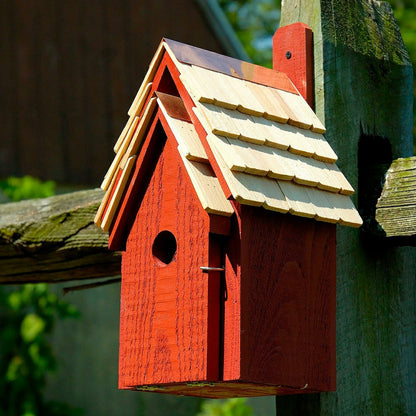 Bluebird Manor Cypress Birdhouse | Plow & Hearth