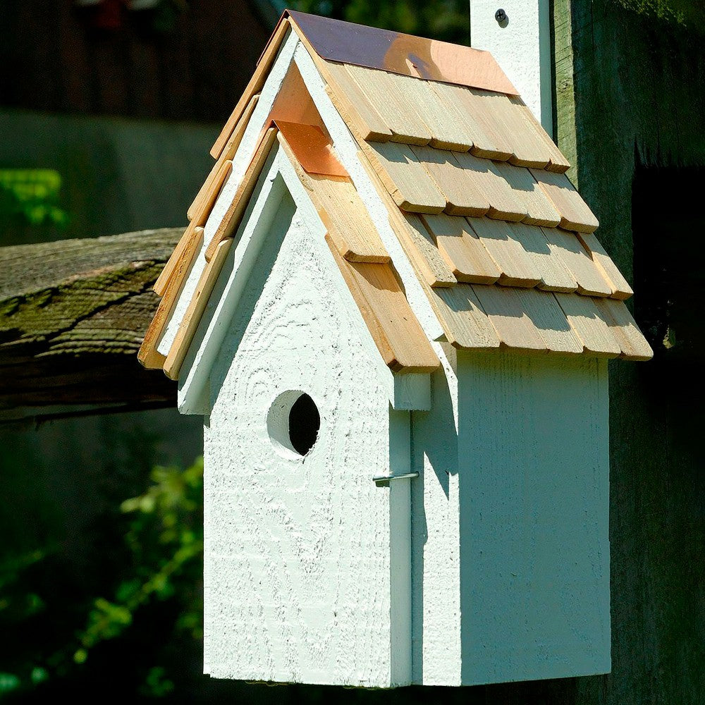 Bluebird Manor Cypress Birdhouse | Plow & Hearth