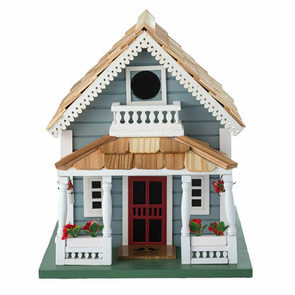 Blue Cottage Welcome Home Birdhouse | Plow & Hearth