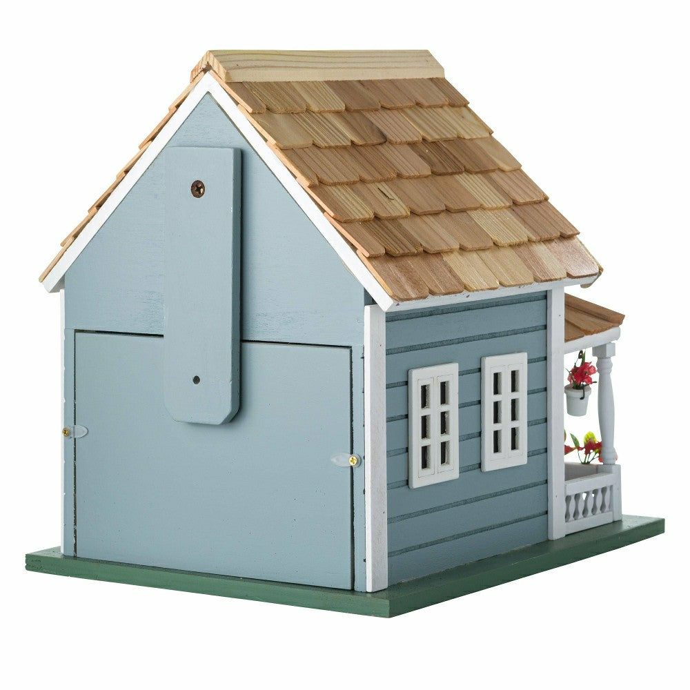 Blue Cottage Welcome Home Birdhouse | Plow & Hearth