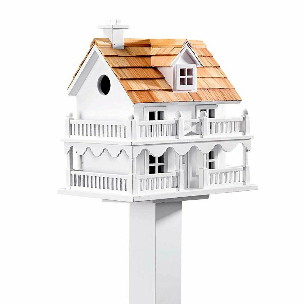 Wooden Cape Cod Birdhouse | Plow & Hearth
