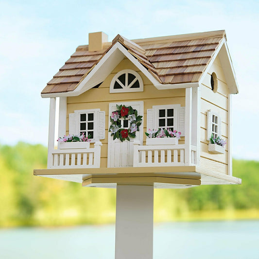 Wreath Cottage Birdhouse | Plow & Hearth