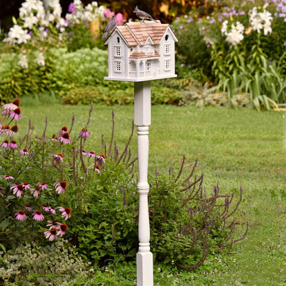 Kingsgate Cottage Lighted Birdhouse | Plow & Hearth