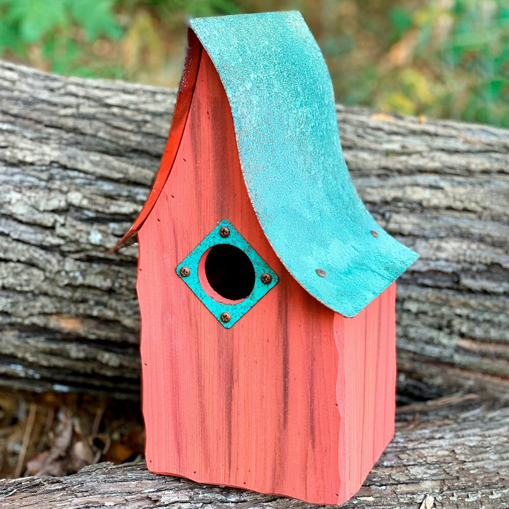 Shady Shed Cypress Birdhouse | Plow & Hearth