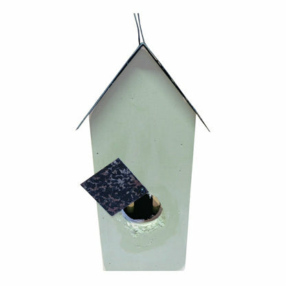 Stenciled Butterfly Bird House with Metal Roof | Plow & Hearth