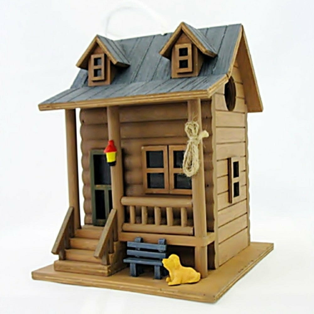 Log Cabin Bird House | Plow & Hearth