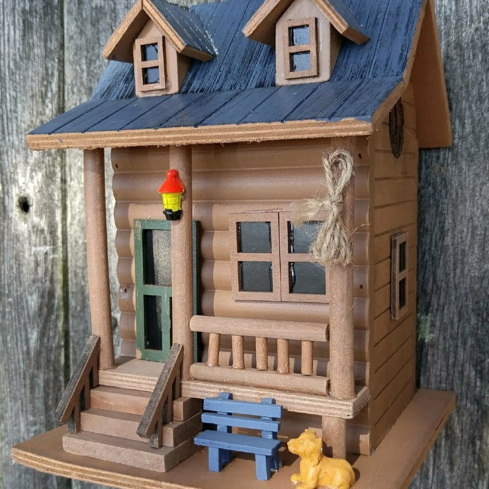 Log Cabin Bird House | Plow & Hearth