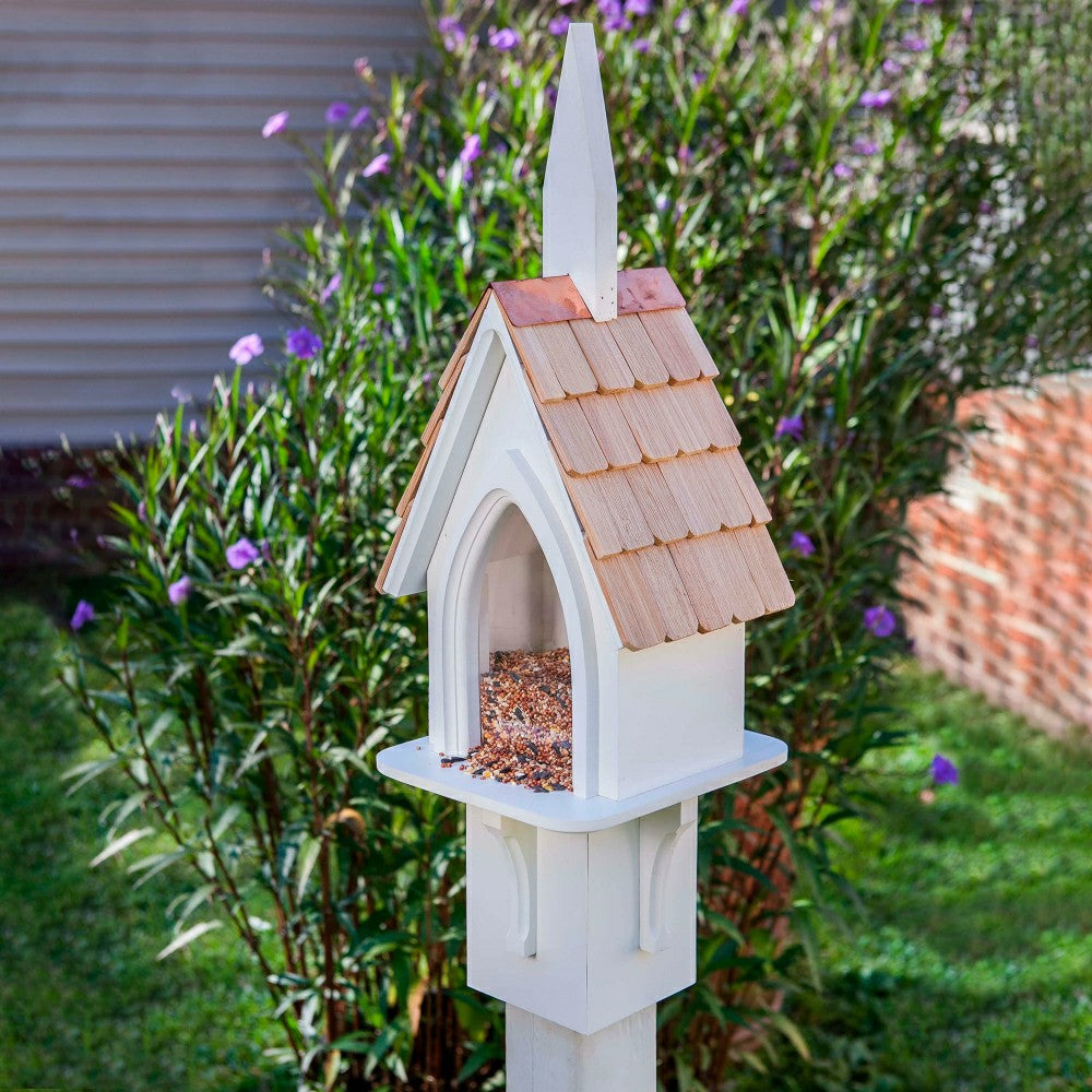 Parish Picnic Cypress and PVC Bird Feeder | Plow & Hearth