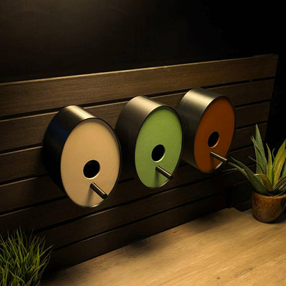 Ellipse Earth Tones Modern Birdhouse | Plow & Hearth