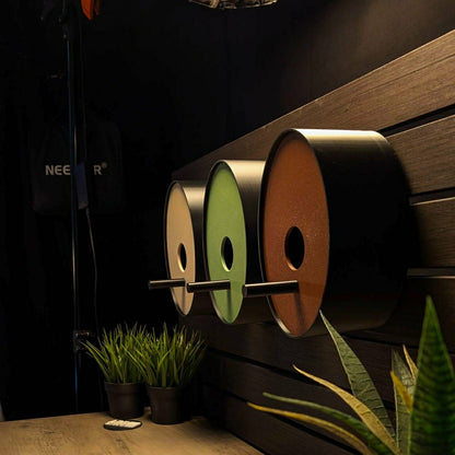 Ellipse Earth Tones Modern Birdhouse | Plow & Hearth