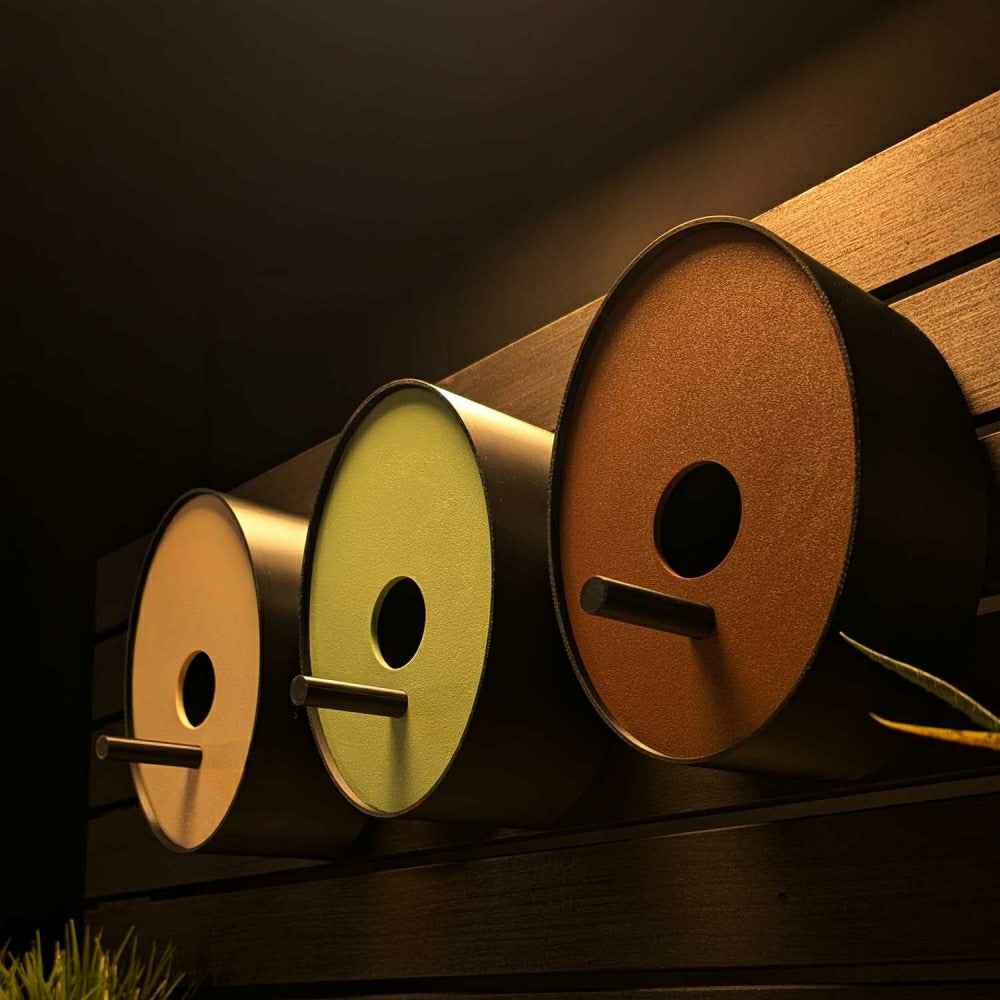 Ellipse Earth Tones Modern Birdhouse | Plow & Hearth