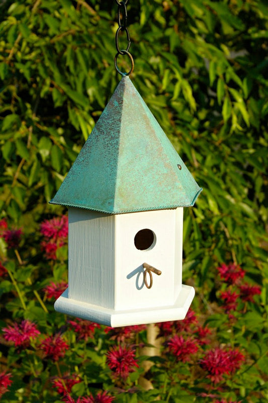 Copper Songbird Bird House | Plow & Hearth