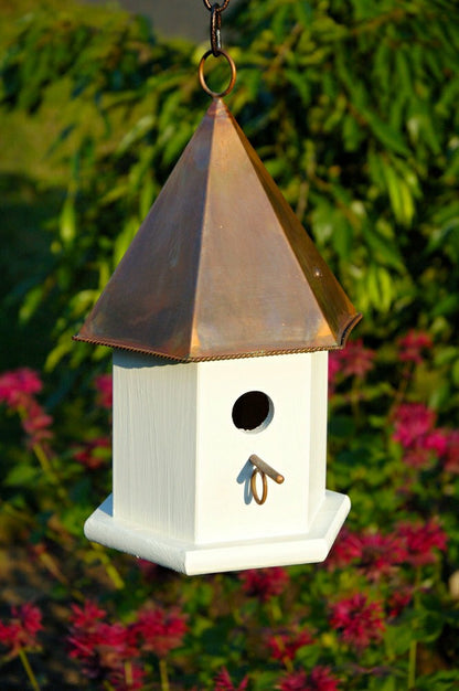 Copper Songbird Bird House | Plow & Hearth