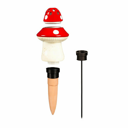 Whimsical Ceramic Fruit Fly/Gnat Trap with Watering Globe | Plow & Hearth