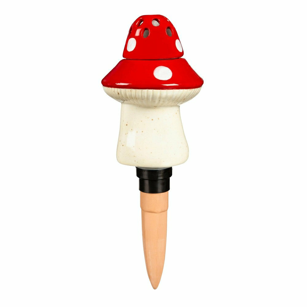 Whimsical Ceramic Fruit Fly/Gnat Trap with Watering Globe | Plow & Hearth