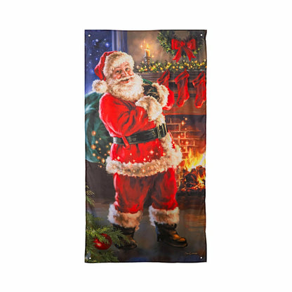 The Night Before Christmas Premium Door Cover | Plow & Hearth