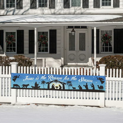 Jesus Is The Reason Fence Banner | Plow & Hearth