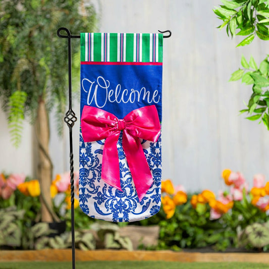 Welcome Bow Chinoiserie Everlasting Impression | Plow & Hearth