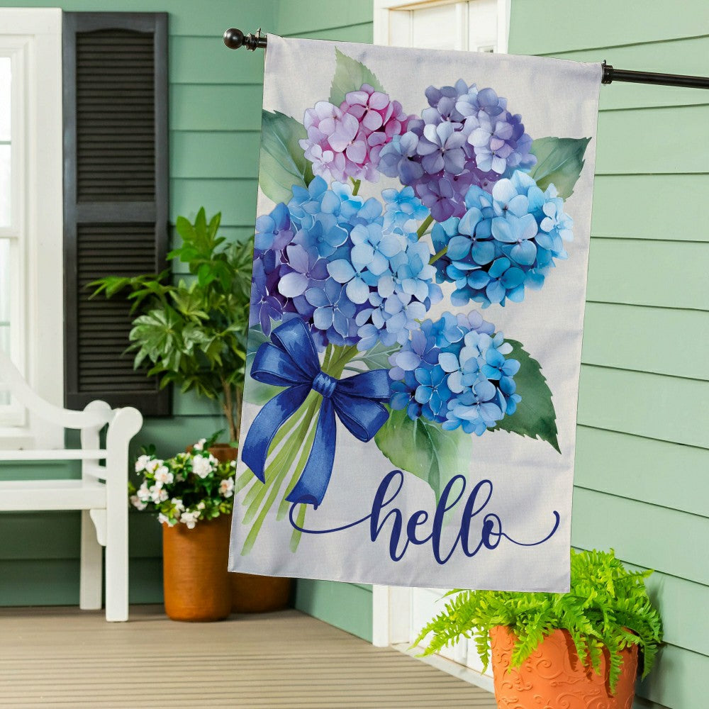 Simple Life Ladybug Burlap House Flag | Plow & Hearth