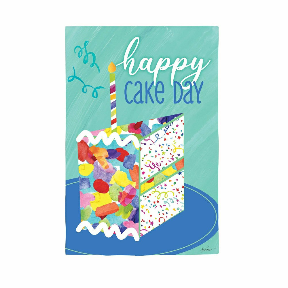 Birthday Party Reversible Suede House Flag | Plow & Hearth