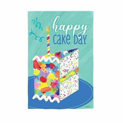 Birthday Party Reversible Suede House Flag | Plow & Hearth